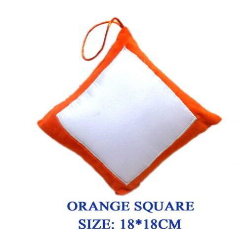 cushion square orrange by meriTokri