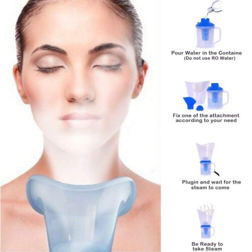 How to use Steamer Vaporiser Inhaler for adults by meriTokri