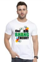 Printed Holi T-shirt - Big Bang Theory
