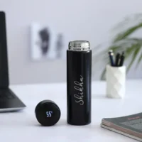 Personalized Smart LED Temperature Bottle